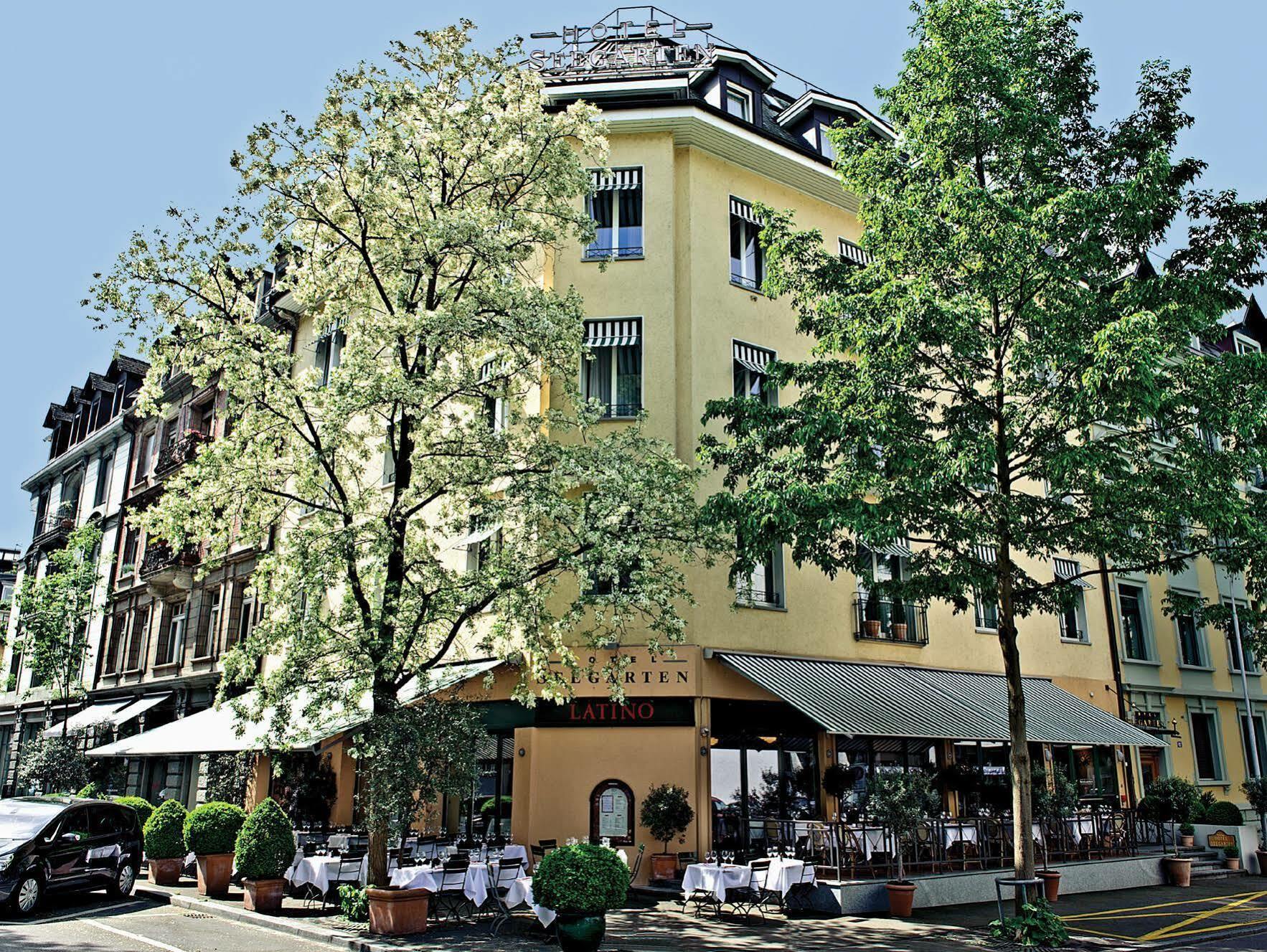 Boutique Hotel Seegarten Цюрих Экстерьер фото